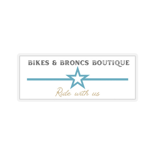 Bikes and Broncs Sticker